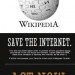 Wikipedia in Sciopero contro legge Antipirateria
