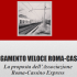 Una proposta concreta per il collegamento ferroviario veloce Roma-Cassino